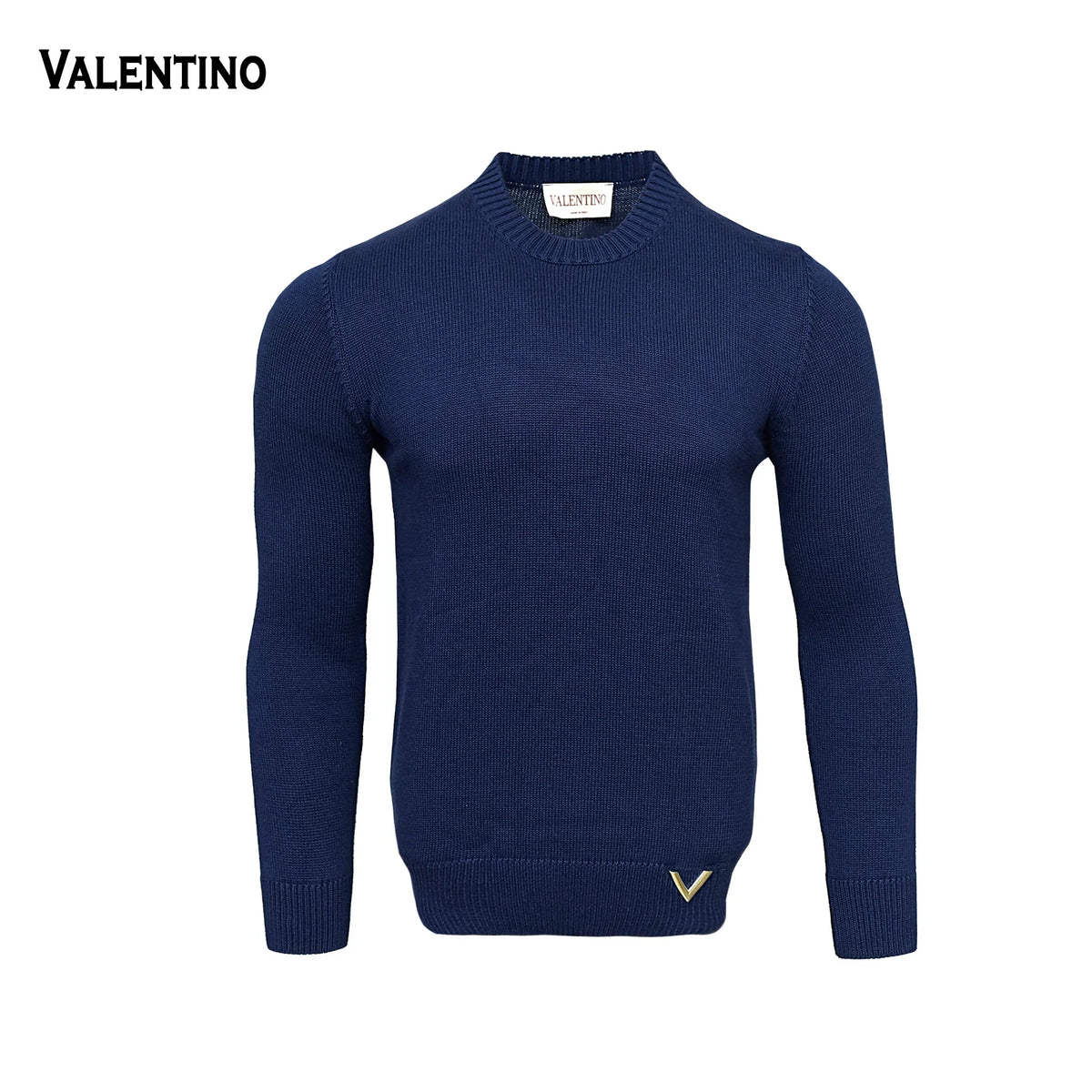 بلوفر VALENTINO ميرور أوريجينال إيطالي كحلي - متجر ديستنتو