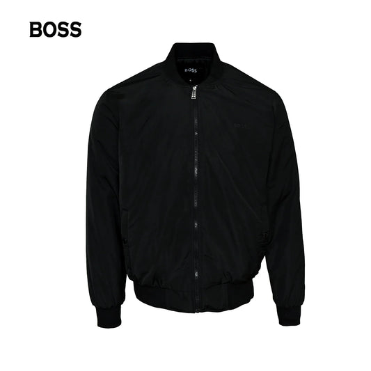 جاكيت BOSS ميرور أوريجينال ألماني أسود بومبر - متجر ديستنتو