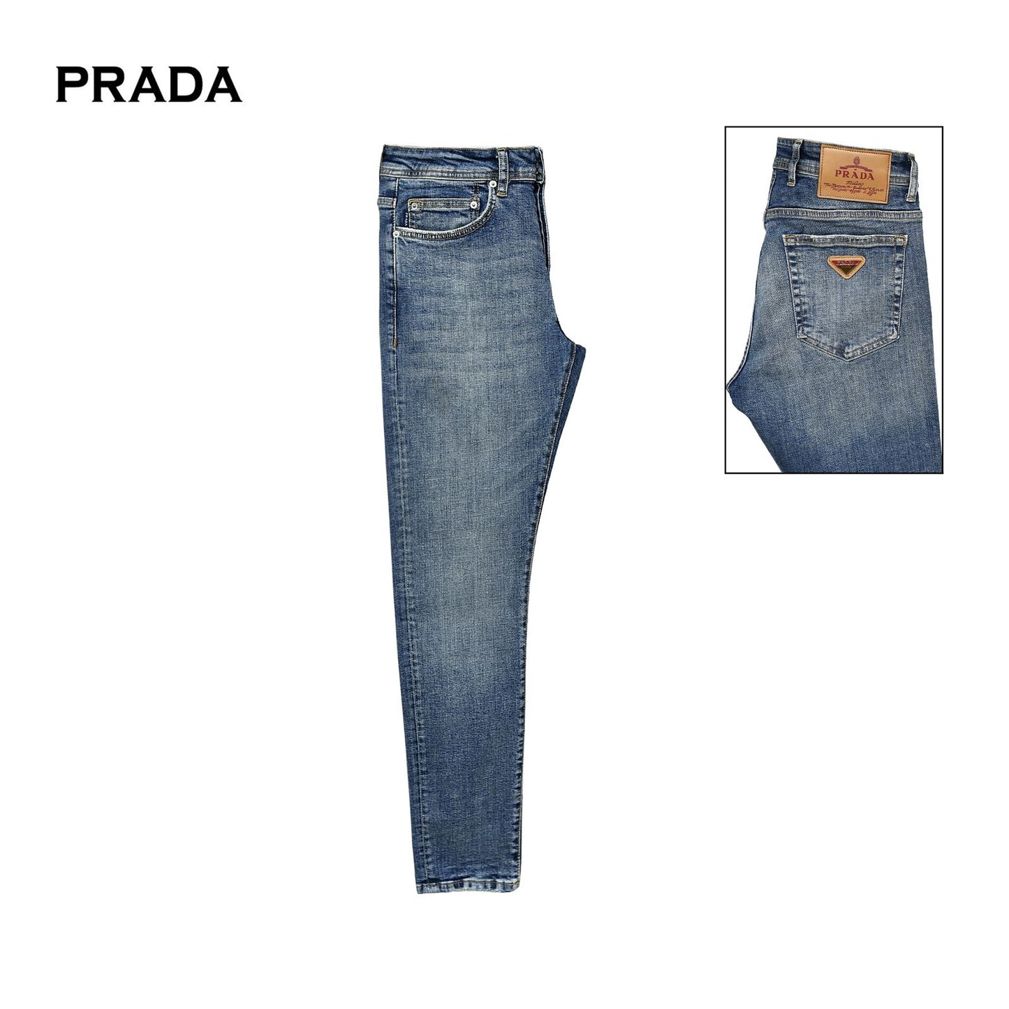 بنطلون جينز PRADA ميرور أوريجينال - متجر ديستنتو